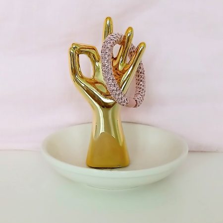 Knekki(dupe) roze/glitter