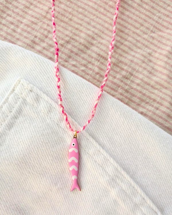Helsinki ketting baby roze